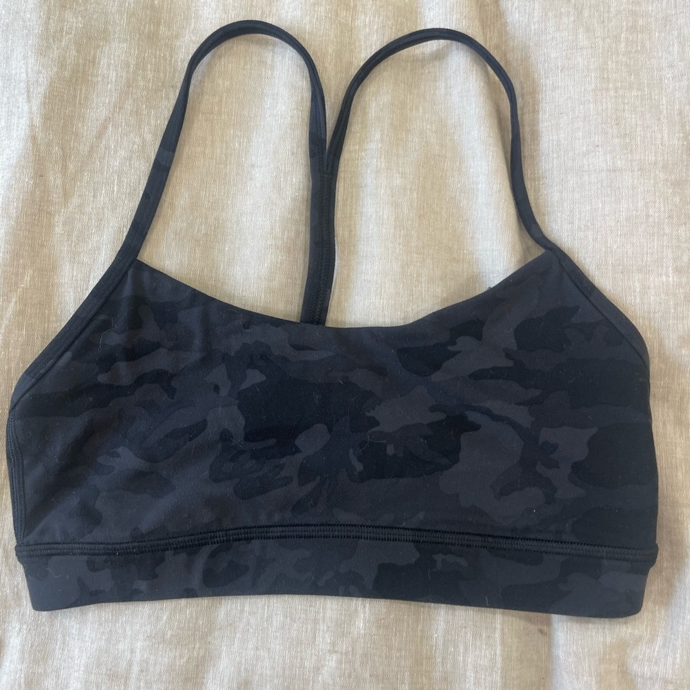 Camo sport bra